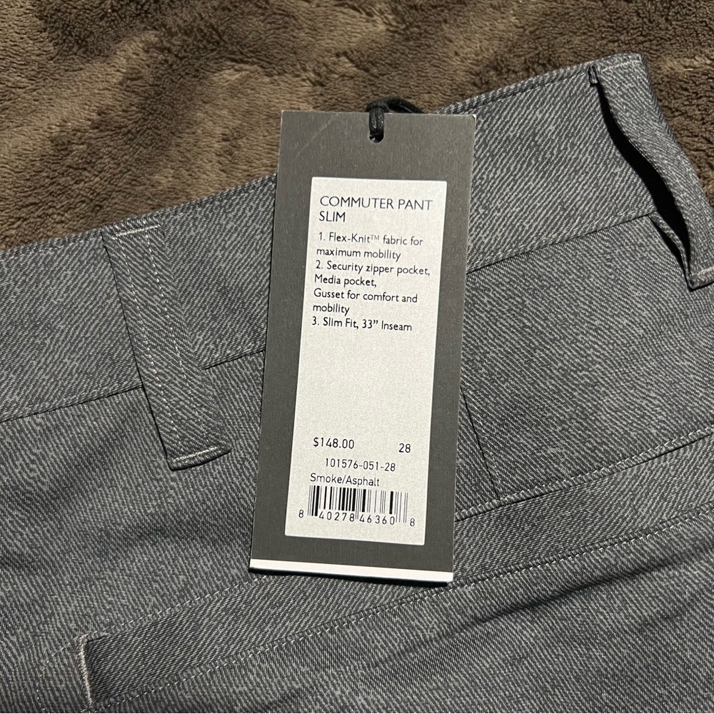 Rhone Gray Dress Pants - Picture 3 of 6